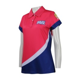 P838 Large order women's short-sleeved Polo shirt Design contrast color women's short-sleeved Polo shirt Waist-dressing Women's Polo shirt manufacturer  P838 Large order women's short-sleeved Polo shirt Design contrast color women's short-sleeved Polo shirt Waist-dressing Women's Polo shirt manufacturer